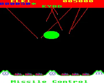 Missile Control (1983)(Gemini Games) screen shot game playing